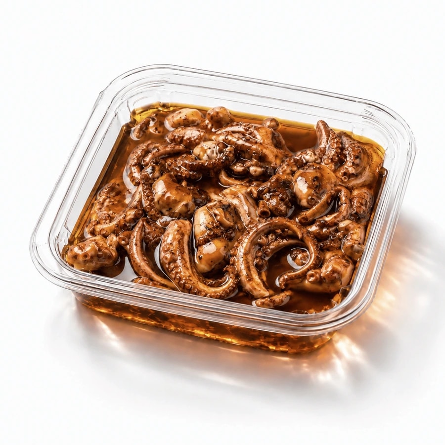 Ośmiorniczki grillowane w oleju z sosem balsamicznym 250g