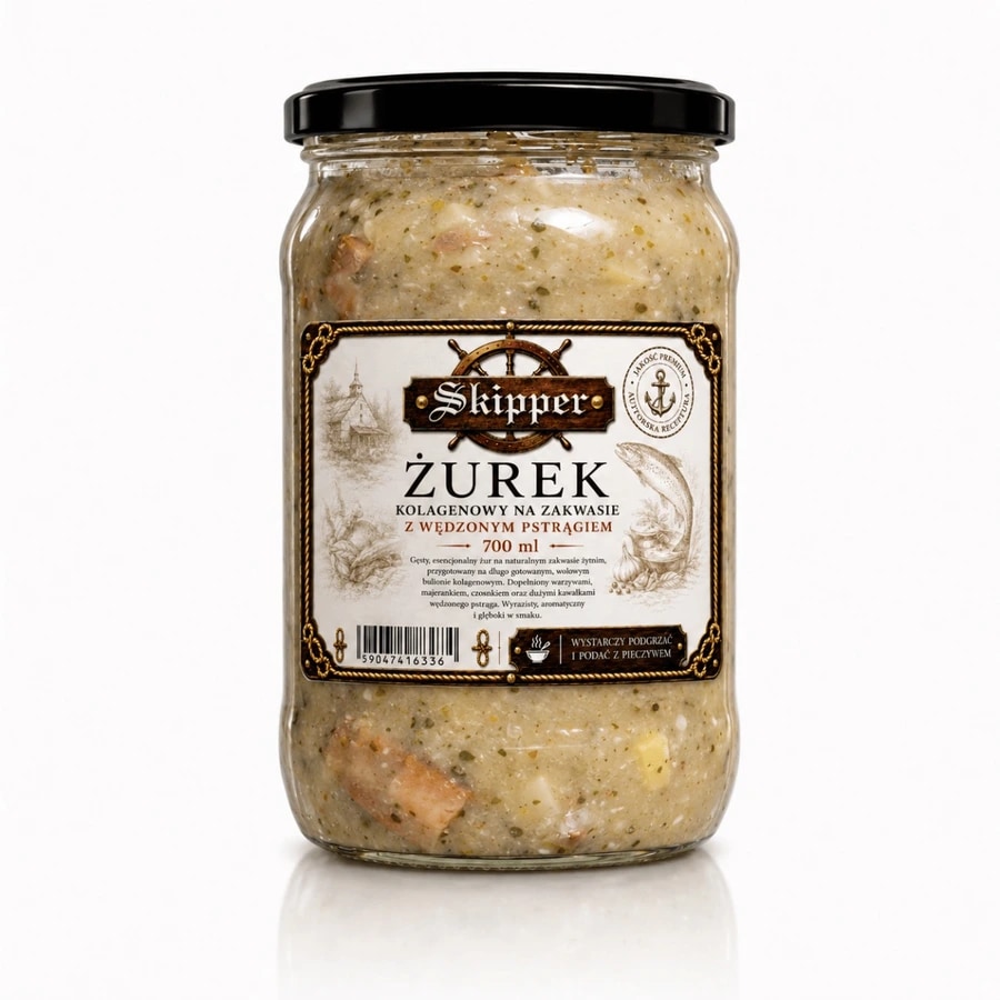 żur kolagenowy na zakwasie z wędzonym pstrągiem 700 ml.png